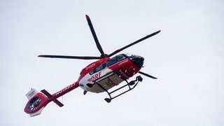 Rettungshubschrauber im Anflug (Symbolbild)