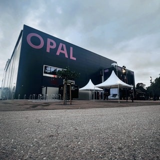 Leichtbauhalle "OPAL" (Oper am Mannheimer Luisenpark), Ersatzspielstätte des Nationaltheaters