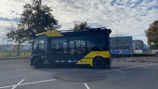 Autonomer Bus in Mannheim