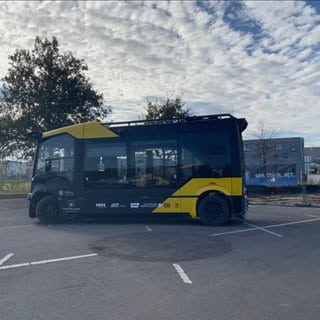 Autonomer Bus in Mannheim