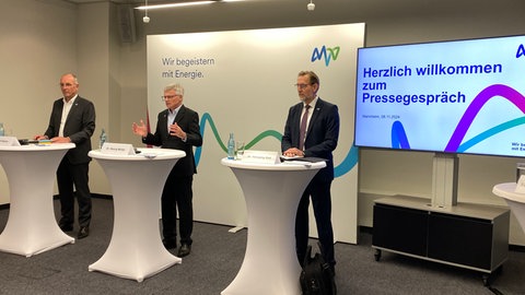 Pressekonferenz der MVV in Mannheim mit Georg Müller