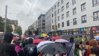 Der Christopher Street Day (CSD) in Mannheim 2023.