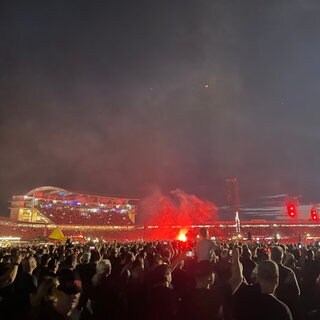 Fast 100.000 Menschen kamen zum ACDC-Konzert auf dem Hockenheimring.