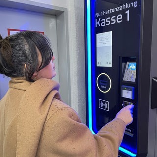 Parkautomaten mit Kennzeichenerkennung in Mannheim