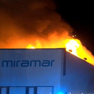 Brand Miramar Weinheim