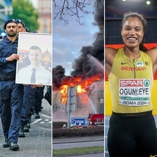 Jahresrückblick Mannheim 2024: Rouven Laur, Großbrand in Mosbach, Goldmedallie bei Olympia