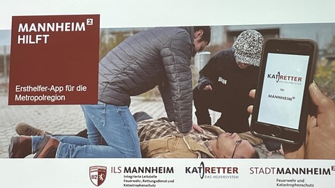 Mannheim hat die Ersthelfer-App "Katretter" eingeführt