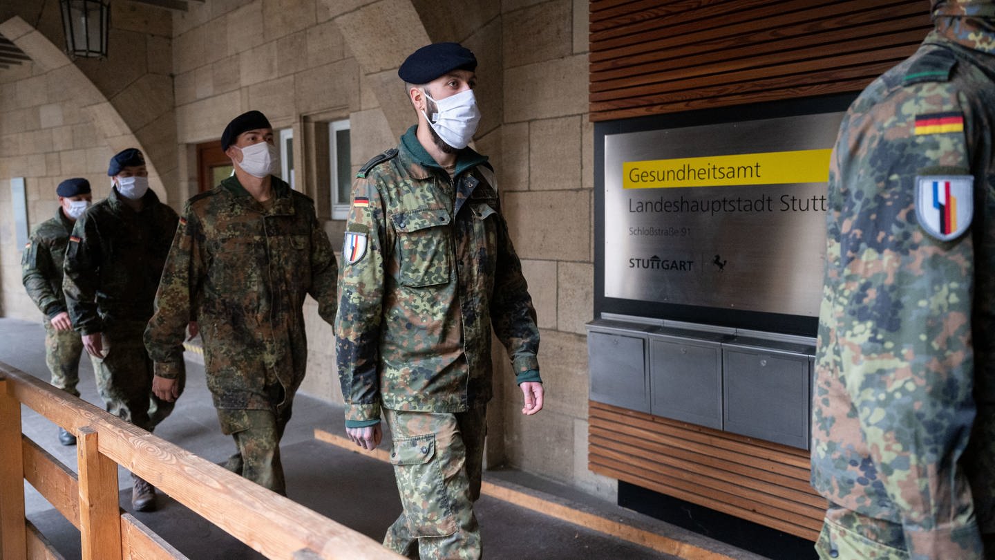 Übungen der Bundeswehr in Donaueschingen für Mali-Einsazt - SWR