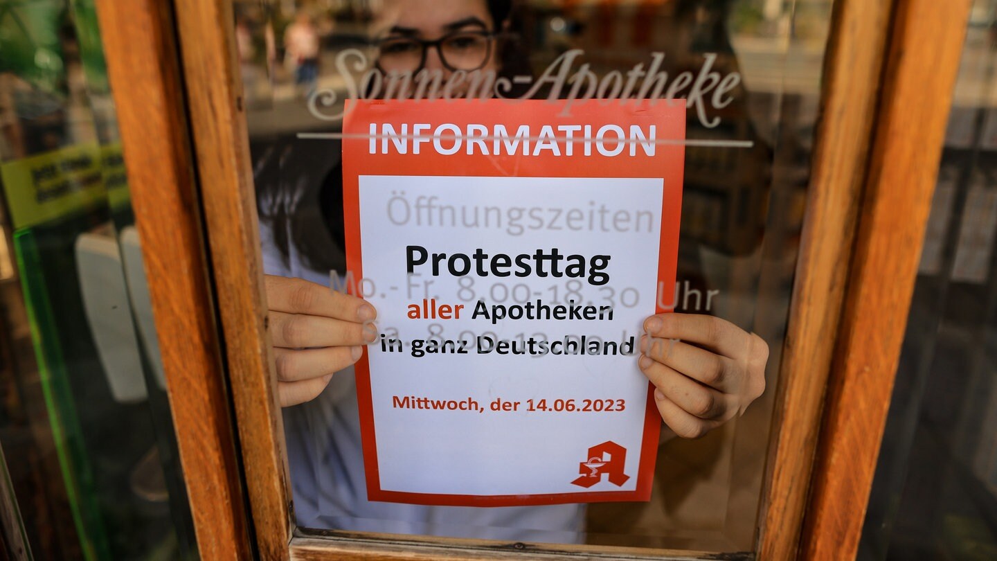 Protesttag: Apotheken Haben Am Mittwoch In BW Geschlossen - SWR Aktuell