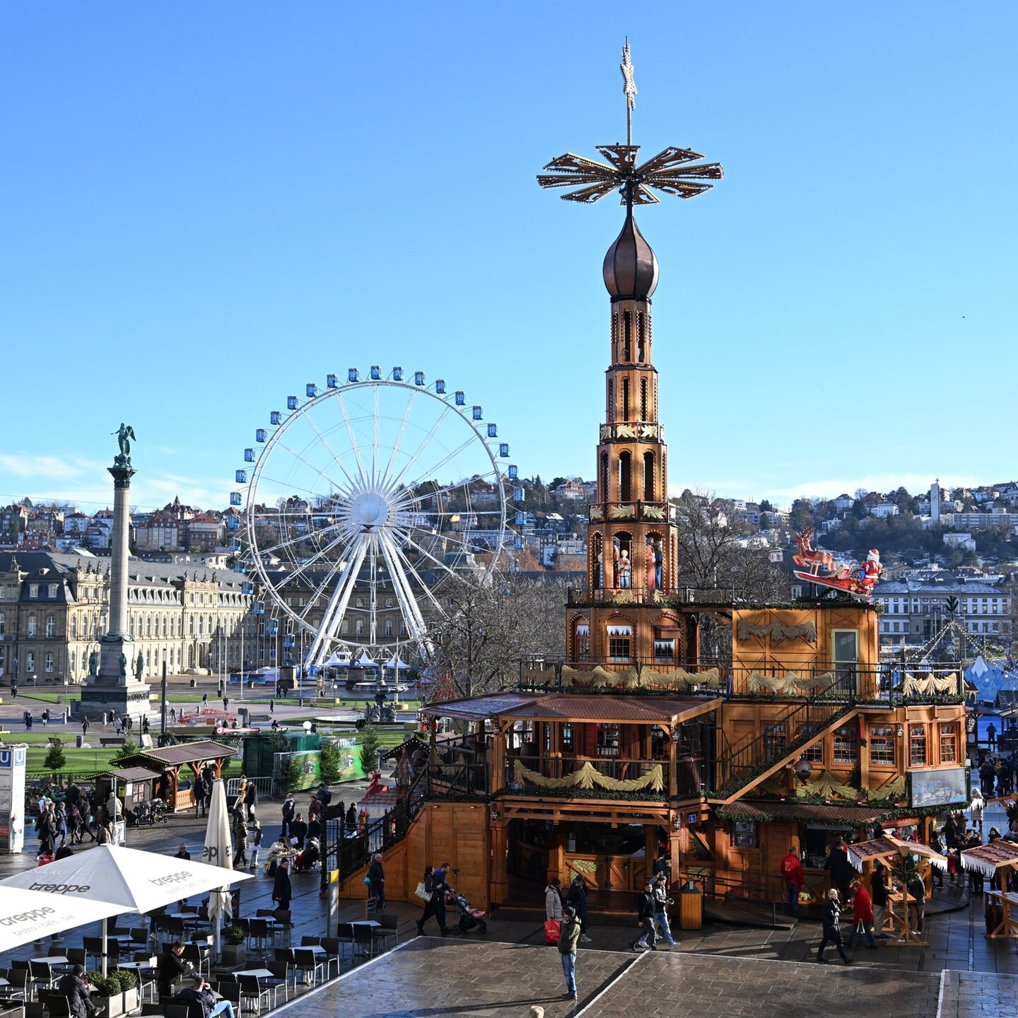 Schweizer Stärkste Besuchergruppe Auf Stuttgarter Weihnachtsmarkt - SWR ...