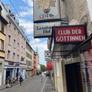 Die Leonhardstraße im Leonhardsviertel in Stuttgart. (Archivbild)