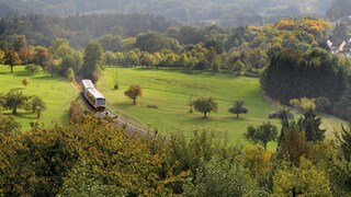 Die Schönbuchbahn fährt zwischen Böblingen und Holzgerlingen.