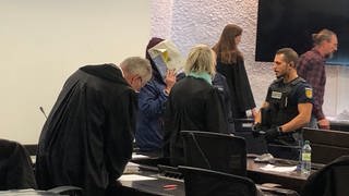 Angeklagter im Cold Case Sindelfingen vor dem Landgericht Stuttgart