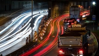 Seit Jahren wird der Leuze-Tunnel in Stuttgart saniert.