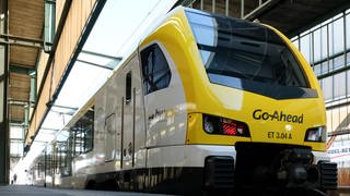 Regionalzug im Stuttgarter Hauptbahnhof: Im Zug von Stuttgart nach Karlsruhe hat eine Frau einen Stromschlag erlitten. (Symbolbild)