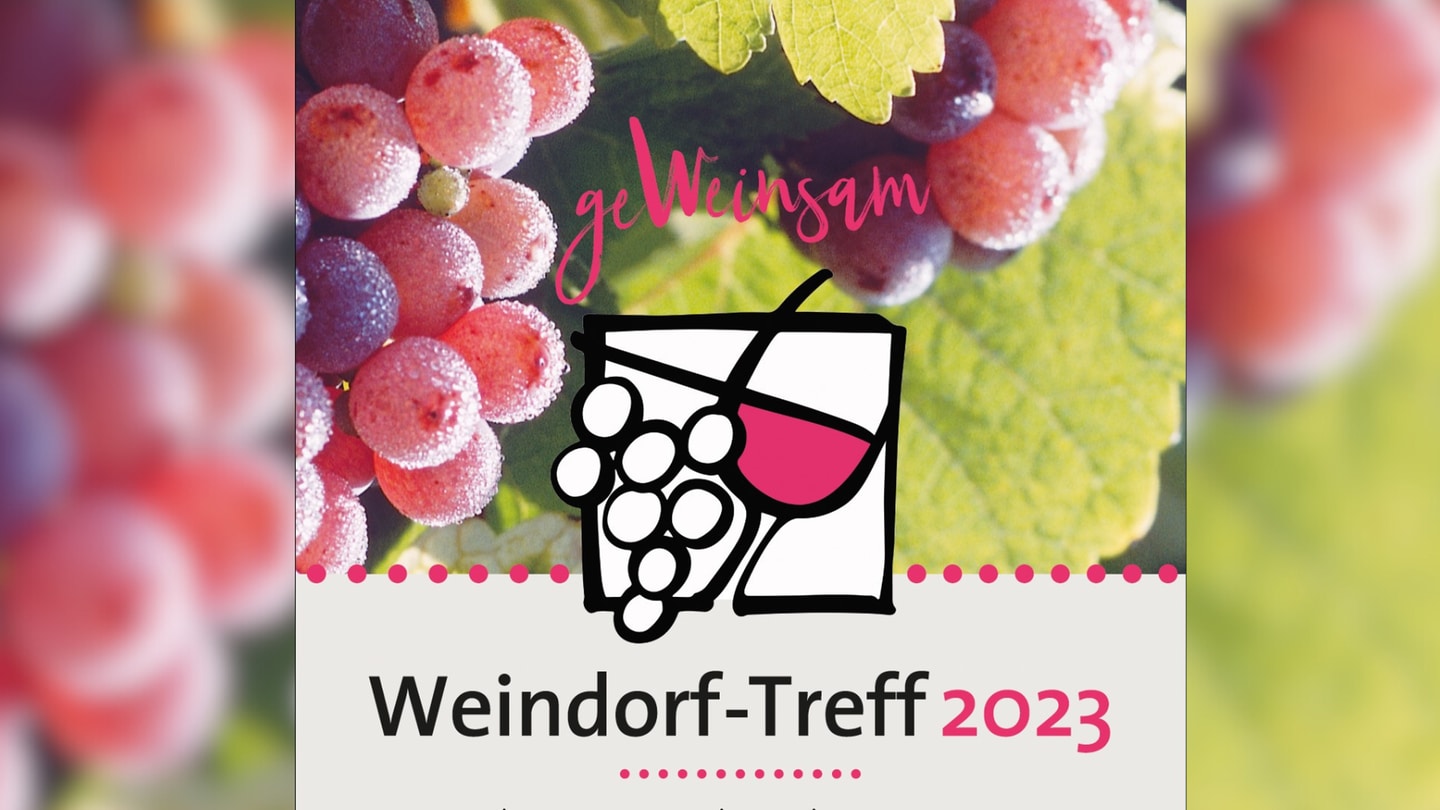 Plakat Weindorf-Treff Stuttgart 2023