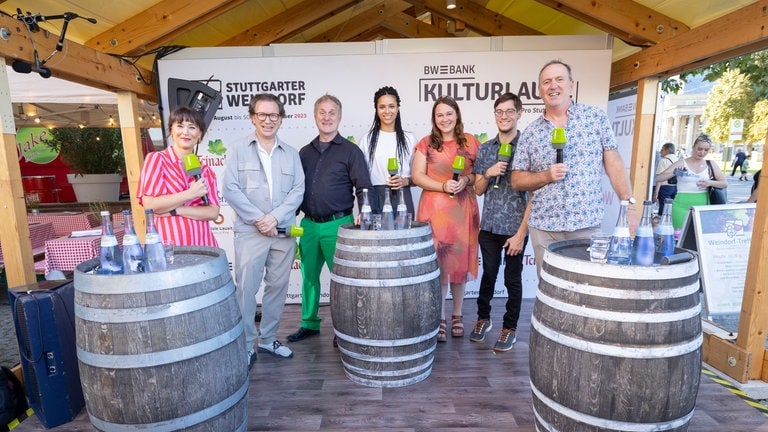 Gruppenbild vom Weindorf-Treff 2023