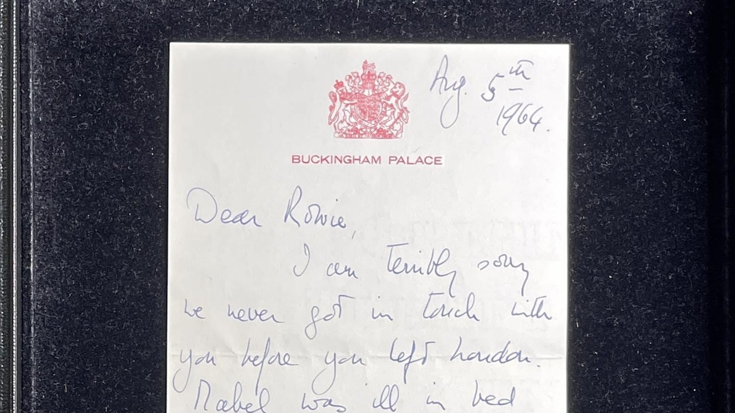 Handgeschriebener Brief von Queen Elizabeth II. in Leinfelden-Echterdingen versteigert