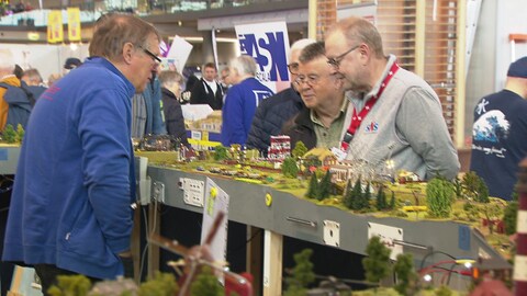 Auch Fans von Modelleisenbahnen kommen beim Messeherbst Stuttgart auf ihre Kosten. 