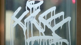 Symbolbild für Etching-Graffiti
