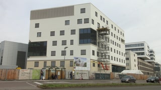 Das neue, dreistöckige Krebszentrum am Klinikum Stuttgart.