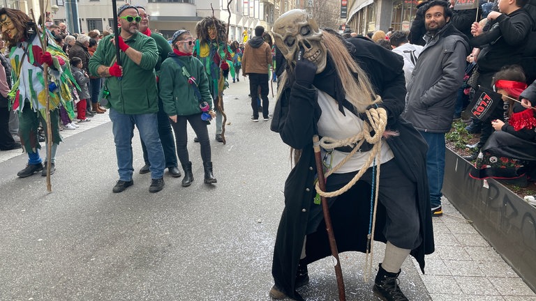 Faschingsumzug in Stuttgart 2024