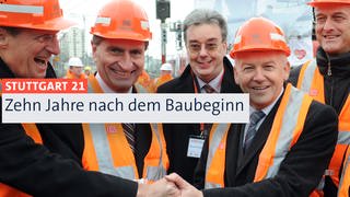 Baustart von Stuttgart 21