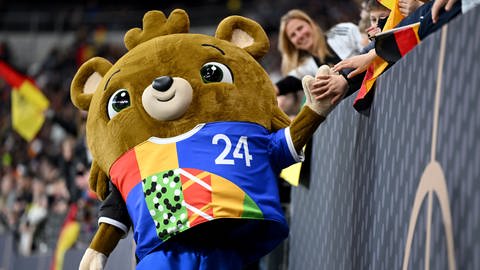 Albärt ist das Maskottchen der Euro 2024 in Deutschland.