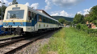 Wieslauftalbahn nach Untwetter 2024