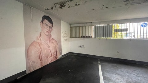 In dieser Ecke in einem Parkhaus in der Stuttgarter Innenstadt hat Alexandra L. ein halbes Jahr lang geschlafen. 