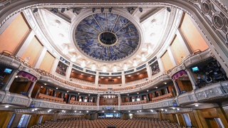 Zuschauerraum im Opernhaus in Stuttgart