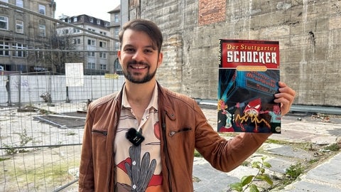 Lukas Hepps Gruselcomic "Stuttgarter Schocker" spielt an verschiedenen Orten in Stuttgart