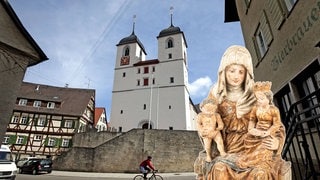 Die Figur "Anna selbdritt" wurde vor über 50 Jahren aus der Kirche in Wiesensteig gestohlen. Durch das LKA wurde sie nun wieder entdeckt. Nun kehrt sie zurück.