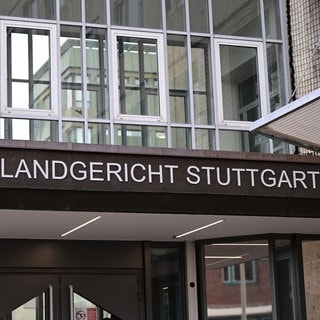 Das Landgericht Stuttgart von außen