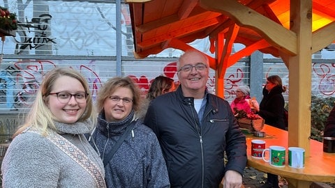 Vater Jörn mit seiner Frau und der gemeinsamen Tochter Lisa