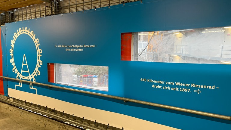 Sticheleien gegen das Stuttgarter Riesenrad durch "WESTbahn" aus Österreich