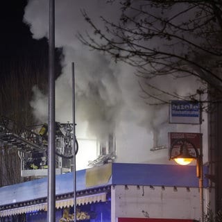 Brand in Reichenbach an der Fils