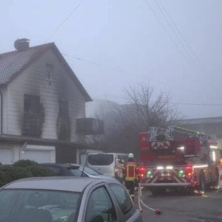 Die Feuerwehr wurde zu einem Wohnhausbrand in Leinfelden-Echterdingen gerufen.