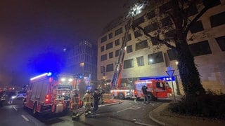 In der Silvesternacht hat es in Stuttgart im Dorotheenquartier gebrannt.