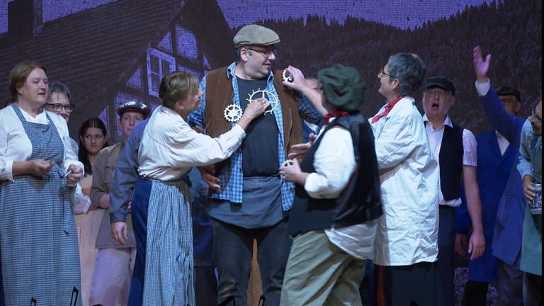 Premiere Musical ber Uhrenmacher Junghans aus dem Schwarzwald