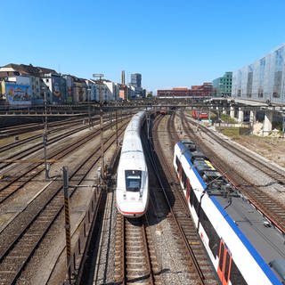 Der Bahnhof Basel SBB