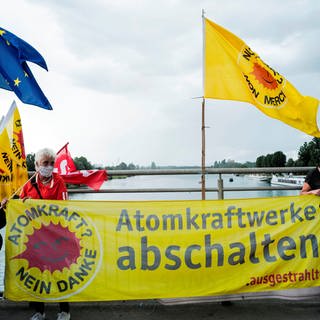 Anti-Atom-Protest gegen das AKW Fessenheim