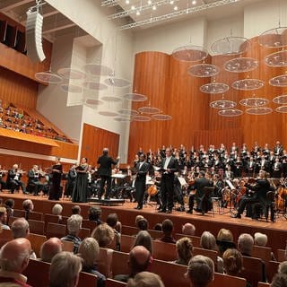 Das SWR Symphonieorchester spielt im Konzerthaus Freiburg