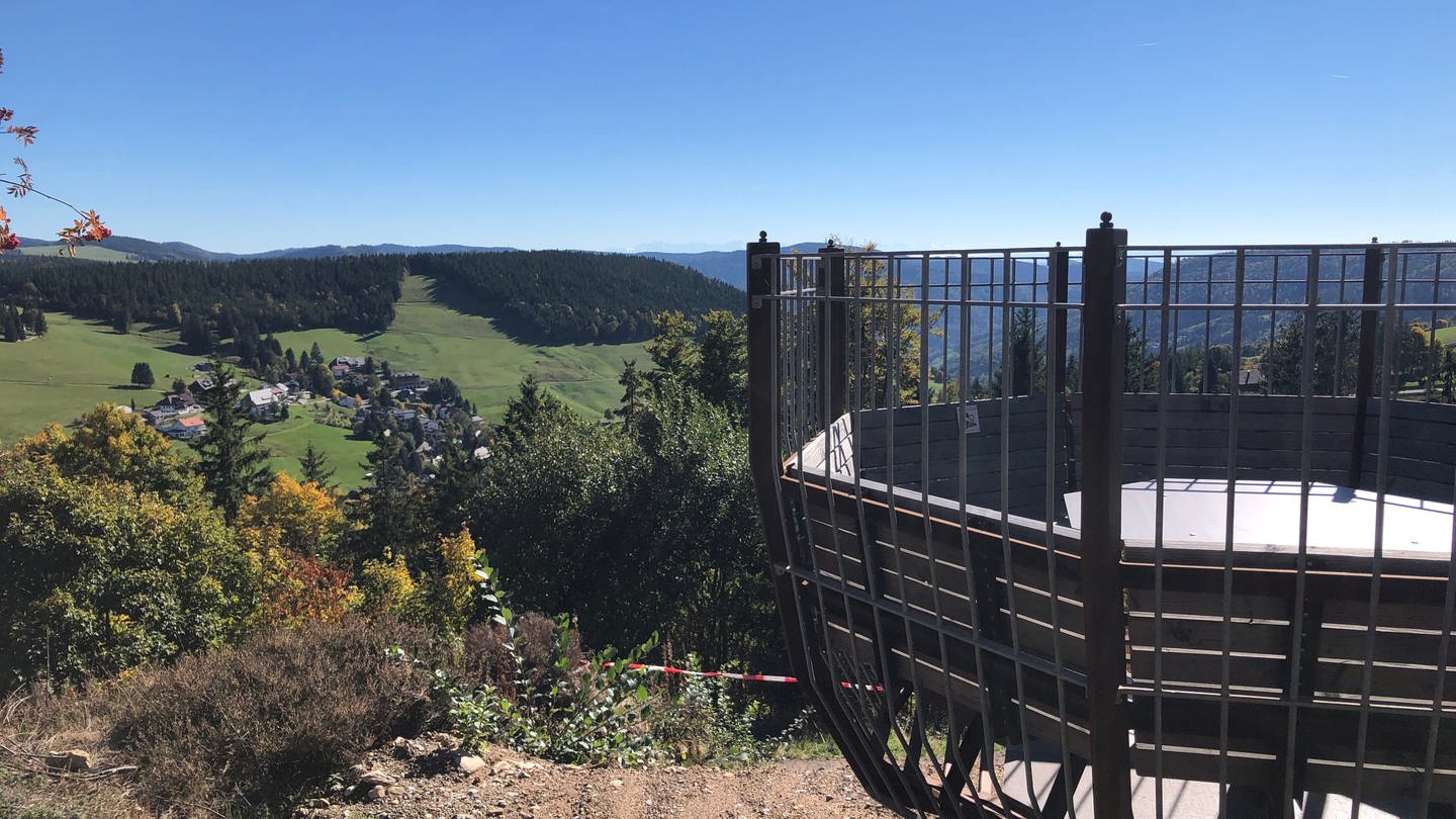 Sitzgelegenheit vor Aussicht