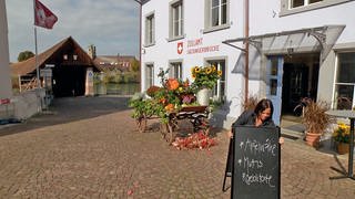 Grenzübergang anders: Im alten Bad Säckinger Zollamt gibt's jetzt Kaffee