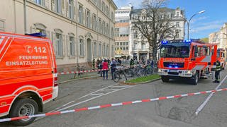 Frau hat einen Brandanschlag mit Benzin auf das Freiburger Amtsgericht verübt