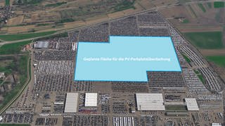 23 Hektar des 100 Hektar großen Mosolf-Geländes in Kippenheim sollen mit Photovoltaik-Modulen überdacht werden.