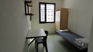 Eine Gefängniszelle im Offenburger Gefängnis.