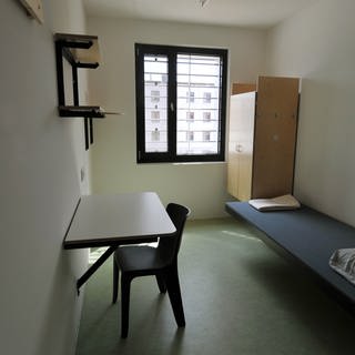 Eine Gefängniszelle im Offenburger Gefängnis.