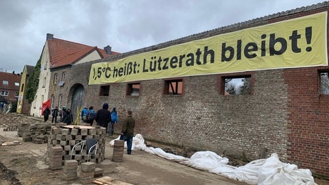 Protestcamp in Lützerath.